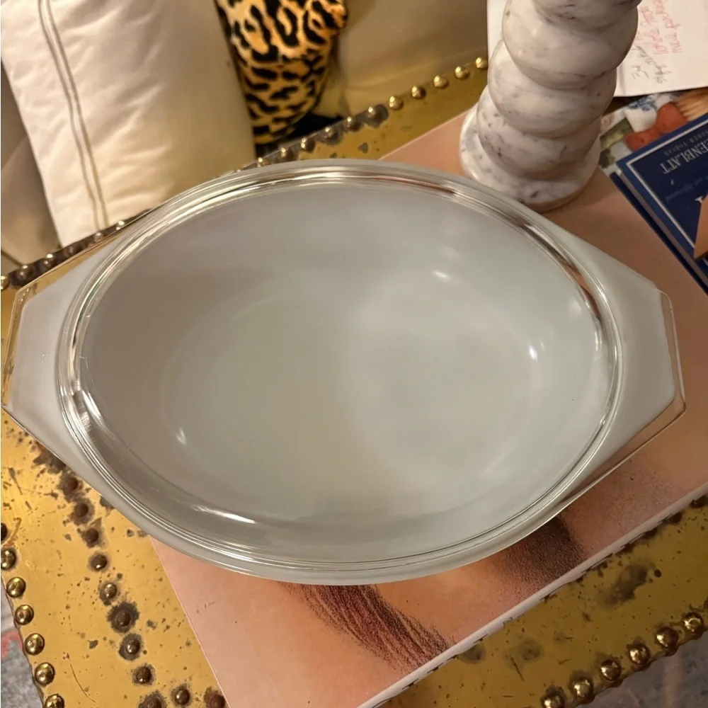 Vintage Pyrex Early American Heritage 6 piece set- 3 casserole *pristine